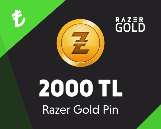 2000 TL Razer Gold Pin